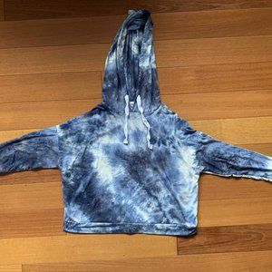 Blue Tie Dye Hoodie